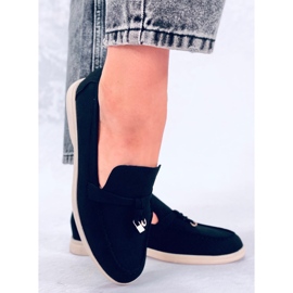 BM Mocasines Mujer Eunice Negro 5