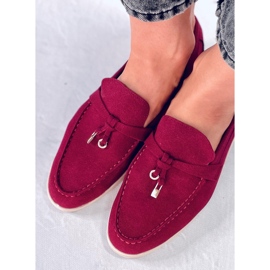 BM Mocasines Mujer Eunice Vino rojo 1 BM Mocasines Mujer Eunice Vino rojo 1