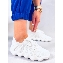 BM Zapatillas calcetín Eaton White blanco 2