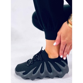 BM Zapatillas estilo calcetín Eaton Black negro 5