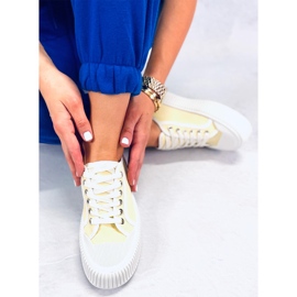 BM Deportivas de mujer con plataforma Dors Yellow amarillo 4