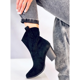 BM Botas cowboy Douglas negras caladas negro 1