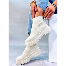 BM Botines elásticos Withers Beige 2