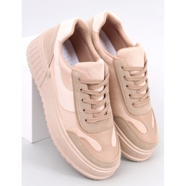 BM zapatillas Kirby Kaki con plataforma beige caqui 1