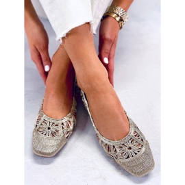 BM Bailarinas caladas Sarita Gold dorado 1