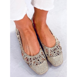BM Bailarinas caladas Sarita Gold dorado 5