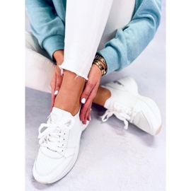 BM zapatillas Davis White con cuña blanco 1