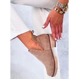 BM Botas primavera caladas Neve Kaki beige caqui 4