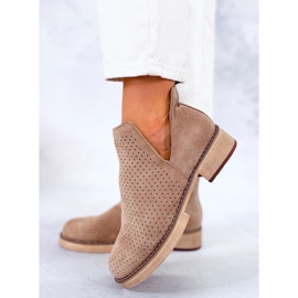 BM Botas primavera caladas Neve Kaki beige caqui 2