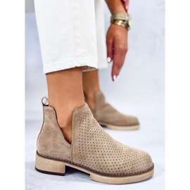 BM Botas primavera caladas Neve Kaki beige caqui 3