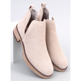 BM Botines primavera calados Neve Beige 5