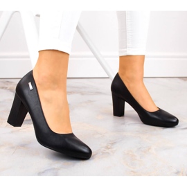 Zapatos de salón negros de Sergio Leone 4