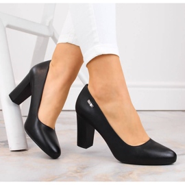 Zapatos de salón negros de Sergio Leone 3