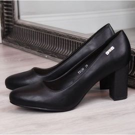 Zapatos de salón negros de Sergio Leone 2