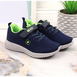 News Deportivas infantiles con velcro, azul marino Novedades 3