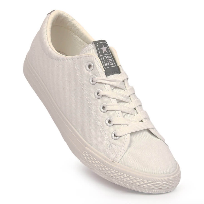 News Deportivas blancas con cordones NOVEDADES blanco 1