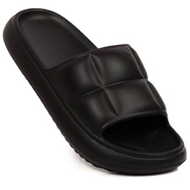 Pantuflas Plataforma Acolchada Vinceza W JAN172A negro 1
