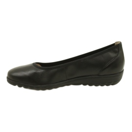 Bailarinas Caprice 9-22161-20 022, ancho ajustable negro 2