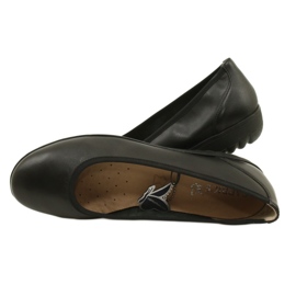Bailarinas Caprice 9-22161-20 022, ancho ajustable negro 5