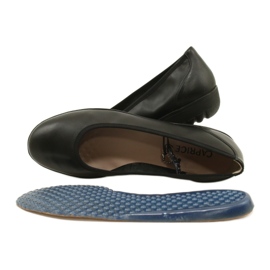 Bailarinas Caprice 9-22161-20 022, ancho ajustable negro 6