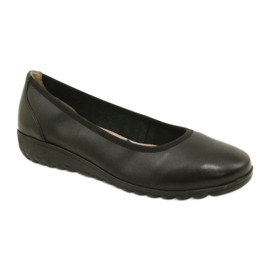 Bailarinas Caprice 9-22161-20 022, ancho ajustable negro 1