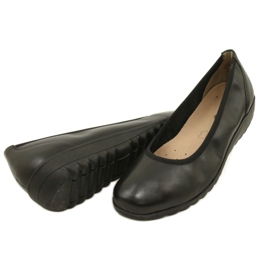 Bailarinas Caprice 9-22161-20 022, ancho ajustable negro 4