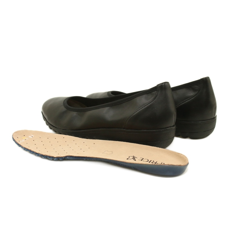 Bailarinas Caprice 9-22161-20 022, ancho ajustable negro 7