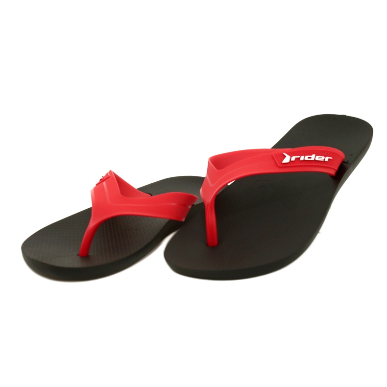 Chanclas de hombre Rider 12120 AF985 rojo negro 2