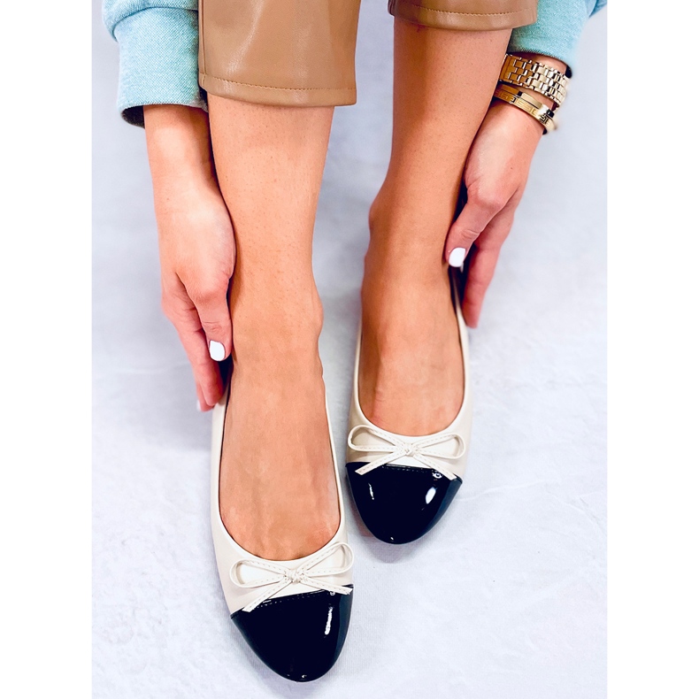 BM Bailarinas Chanel de mujer Gemma Beige 1