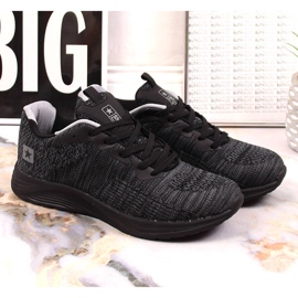 News Cómodas zapatillas deportivas negras para correr NOVEDADES negro 3