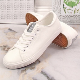 News Deportivas de piel ecológica blanca NOVEDADES blanco 4