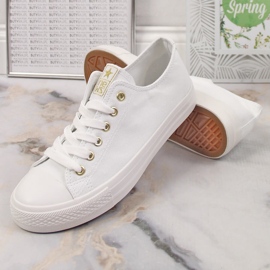 Deportivas bajas NEWS mujer blancas blanco 5