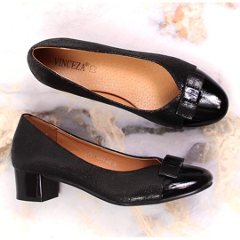 Zapatos de tacón mujer negros Vinceza 10517 3