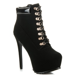 Sergio Todzi botas Sergio con cordones negro 6