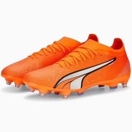 Puma Ultra Match MxSG M 107216 01 zapatos de fútbol naranja naranjas y tintos 2