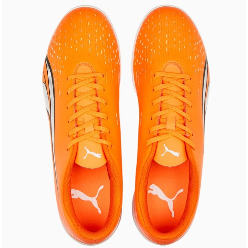 Zapatillas de fútbol Puma Ultra Play Tt 107226 01 naranja naranjas y tintos 1
