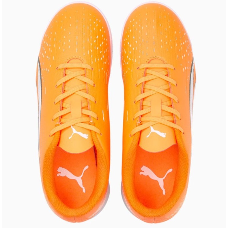 Zapatillas de fútbol Puma Ultra Play It 107237 01 naranja naranjas y rojos 1