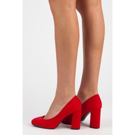 Seastar Bombas de gamuza rojo 3