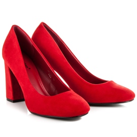 Seastar Bombas de gamuza rojo 1