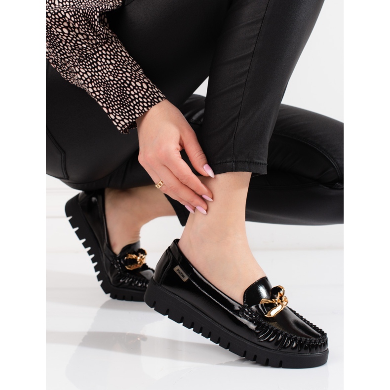 Goodin Zapatos mujer Shelovet lacado negro 2