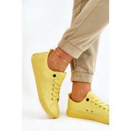 Zapatillas Clásicas Bajas Mujer Big Star LL274026 Amarillo 4