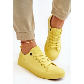 Zapatillas Clásicas Bajas Mujer Big Star LL274026 Amarillo 5