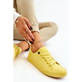Zapatillas Clásicas Bajas Mujer Big Star LL274026 Amarillo 9