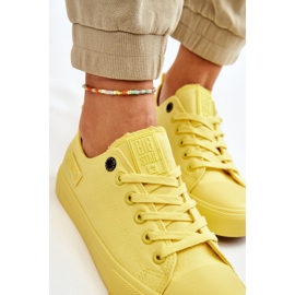 Zapatillas Clásicas Bajas Mujer Big Star LL274026 Amarillo 6