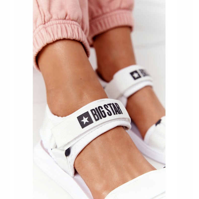 Sandalias deportivas de mujer Big Star HH274A026 Blanco 4