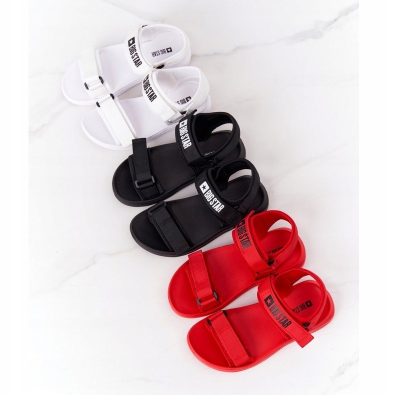 Sandalias deportivas de mujer Big Star HH274A026 Blanco 1