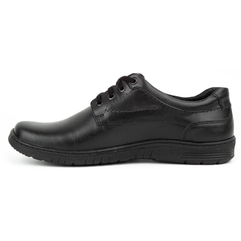KOMODO Zapatos casual hombre piel 921K negro 1