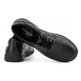 KOMODO Zapatos casual hombre piel 921K negro 3