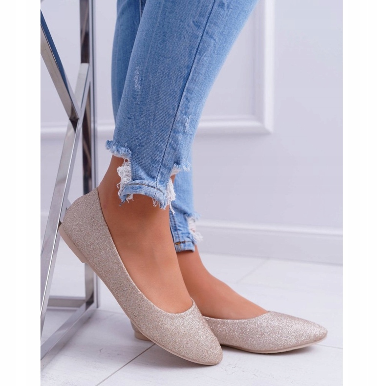 PS1 Bailarinas de Mujer Glitter Golden Fifi dorado 4