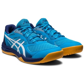 Zapatillas de voleibol Asics Upcourt 5 M 1071A086 402 azul azul 4